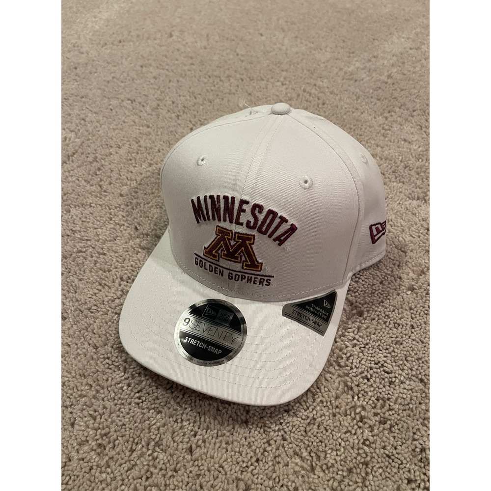 Minnesota Golden Gophers New Era 9SEVENTY Stretch-Snap Hat Cap White